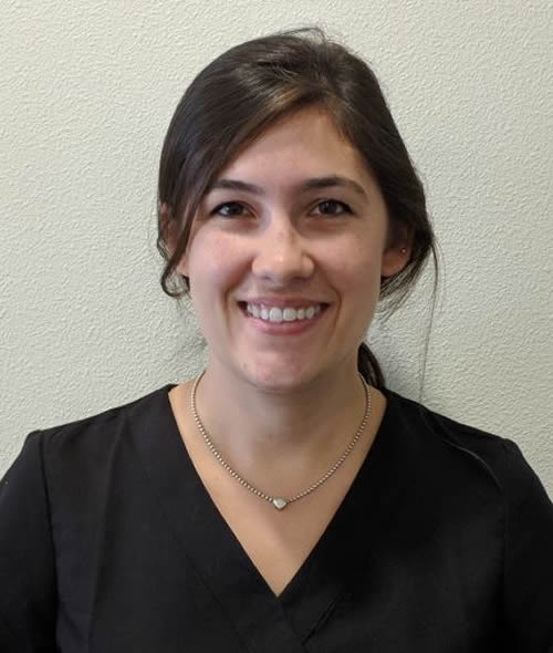 Wallace staff Britta Martinez, DMD