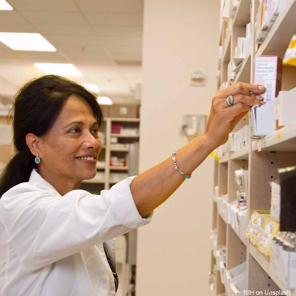 pharmacy worker
